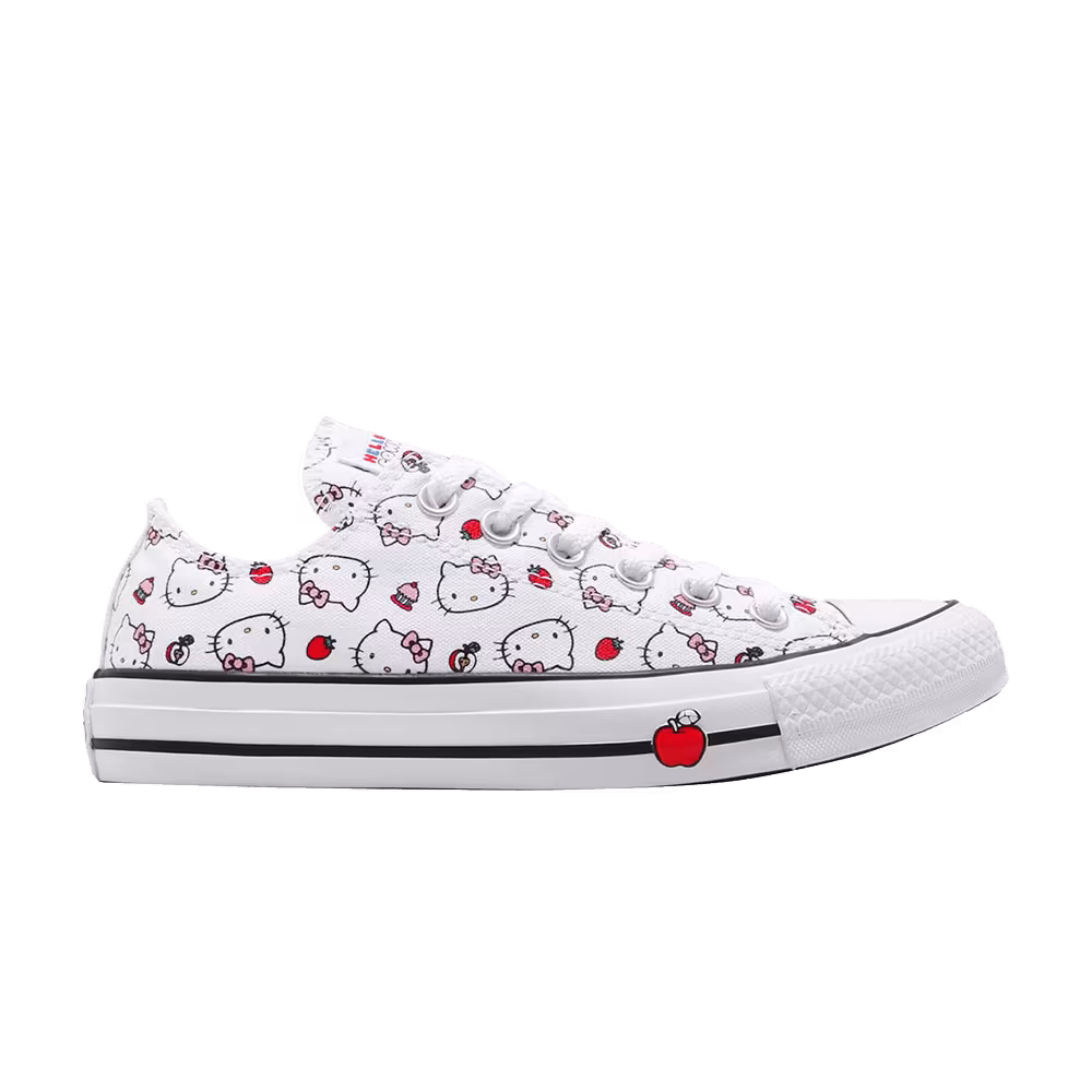 Hello Kitty x Converse Chuck Taylor All Star Low White