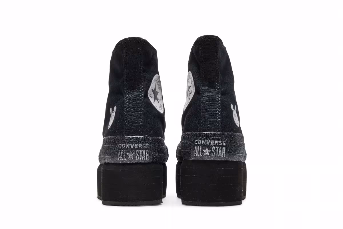 Miley Cyrus x Converse Women's Chuck Taylor All Star Platform Hi Black, view 7