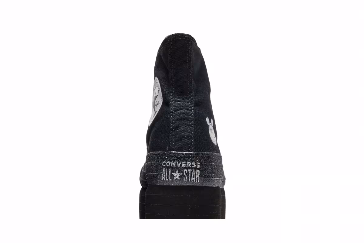 Miley Cyrus x Converse Women's Chuck Taylor All Star Platform Hi Black, view 8
