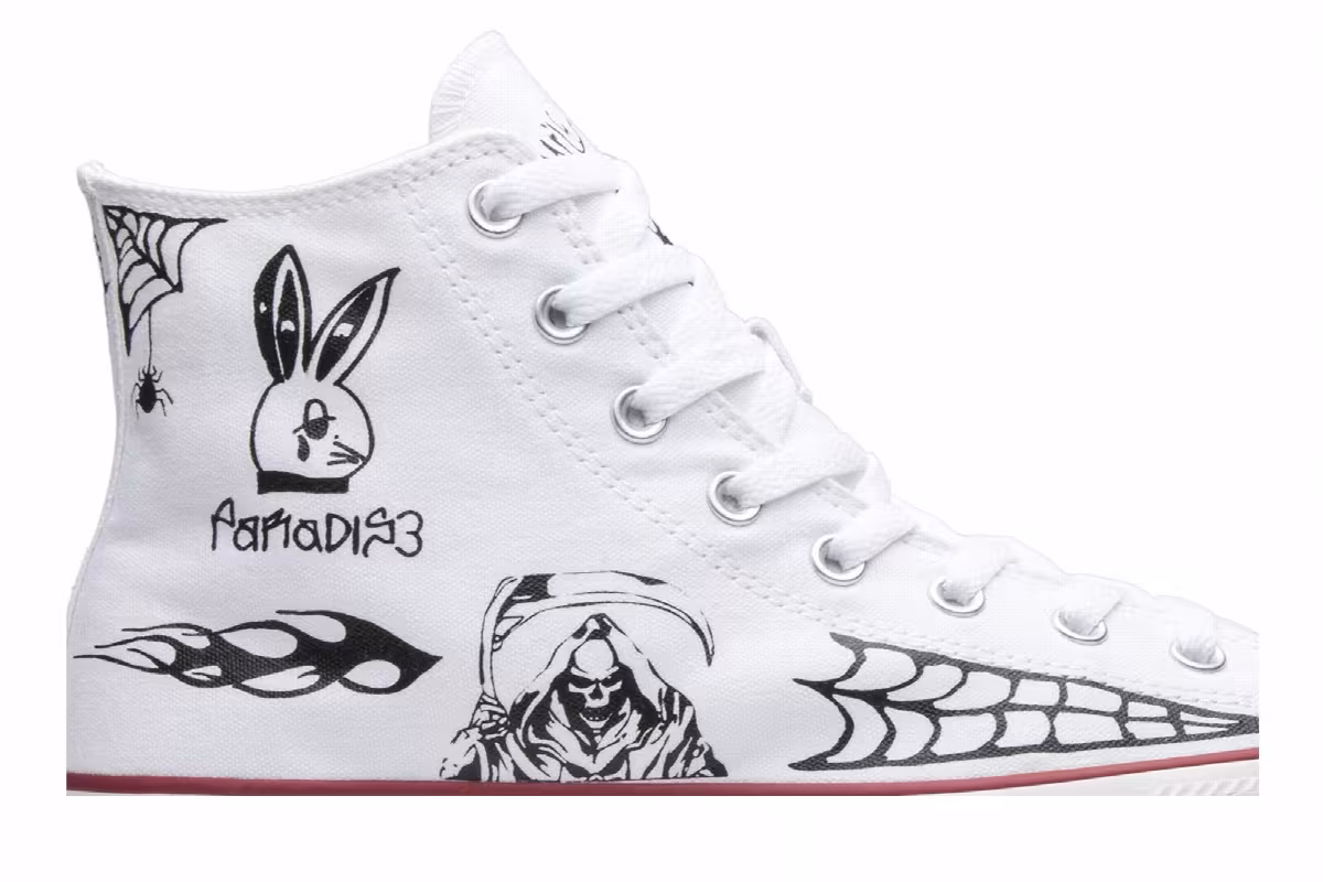Sean Pablo x Converse Chuck Taylor All Star Pro Hi White, view 3