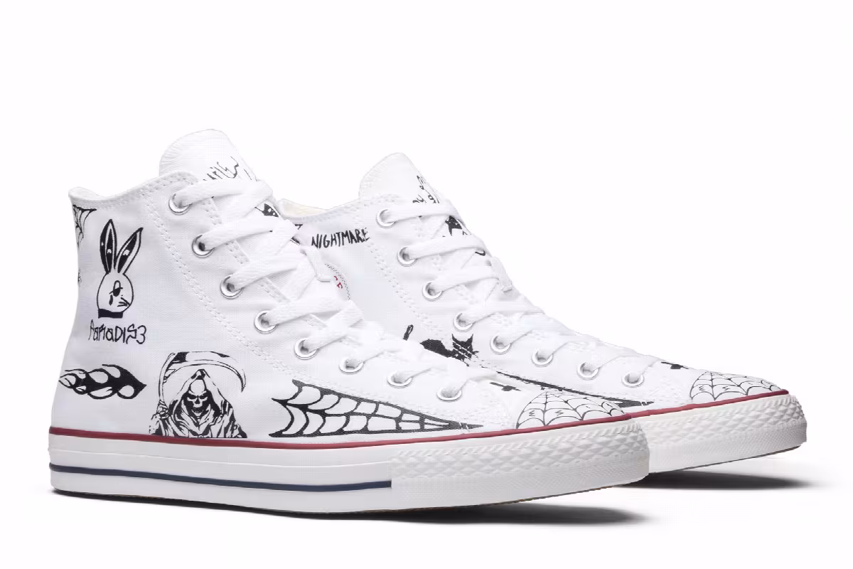 Sean Pablo x Converse Chuck Taylor All Star Pro Hi White, view 9