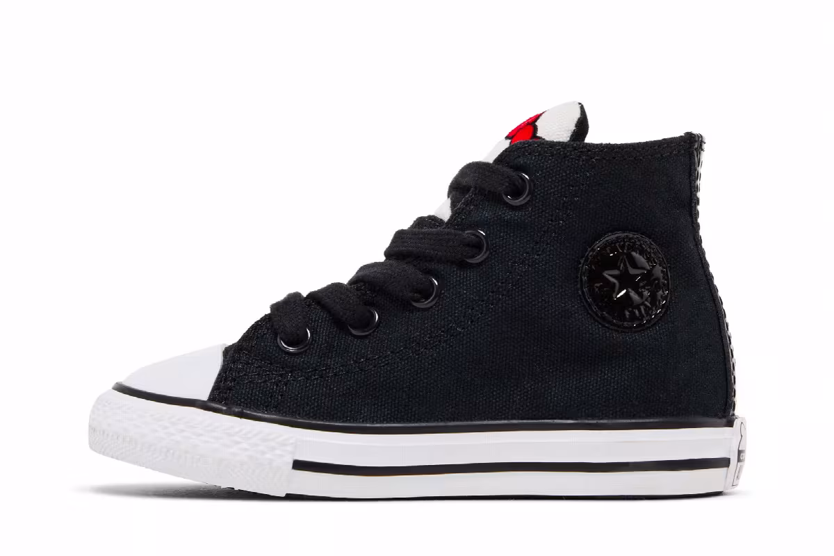 Hello Kitty x Converse Chuck Taylor All Star Hi TD Black Red, view 4