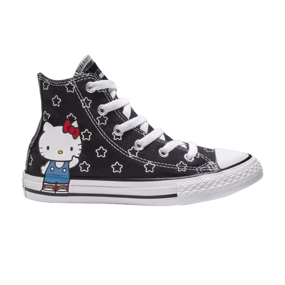 Hello Kitty x Converse Chuck Taylor All Star Hi GS Black Blue
