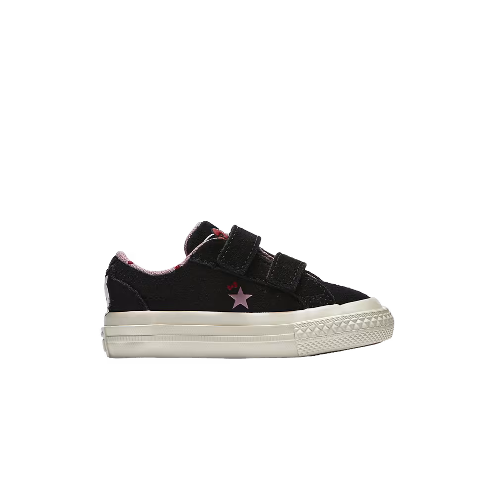 Hello Kitty x Converse One Star 2V Suede Low Top TD Black
