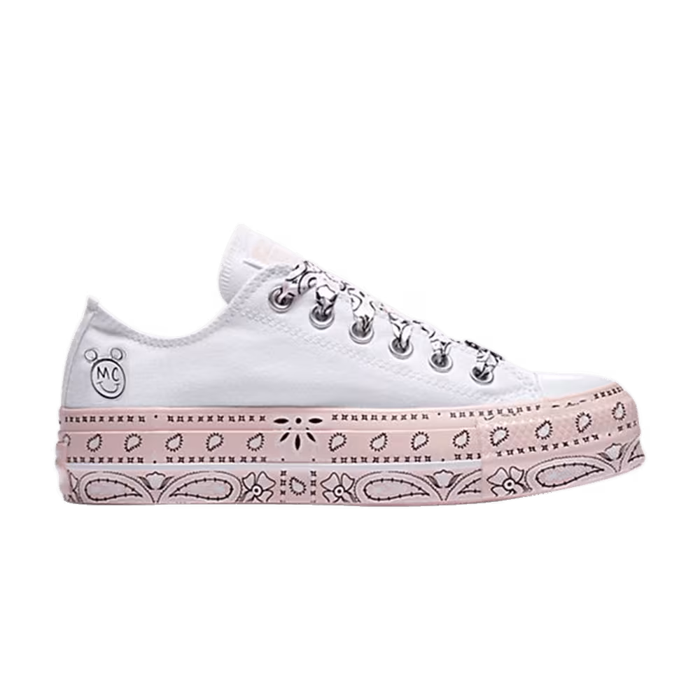 Miley Cyrus x Converse Women's Chuck Taylor All Star Lift Ox White