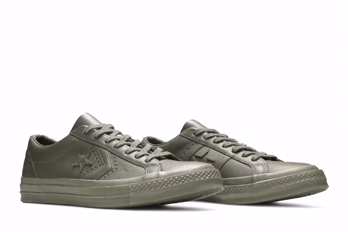 Engineered Garments x Converse One Star Olive, view 9