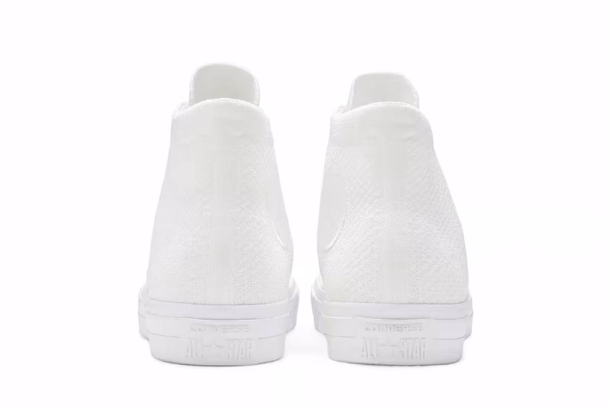 Converse Chuck Taylor All Star Flyknit Hi White, view 7