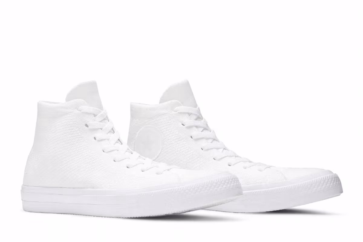 Converse Chuck Taylor All Star Flyknit Hi White, view 9