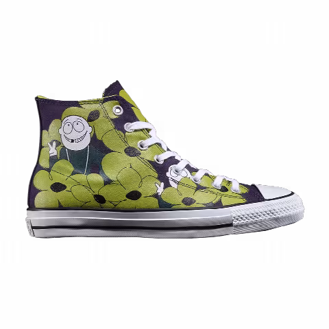 Dinosaur Jr. x Converse Chuck Taylor All Star Pro Hi 'Eggplant Peel'