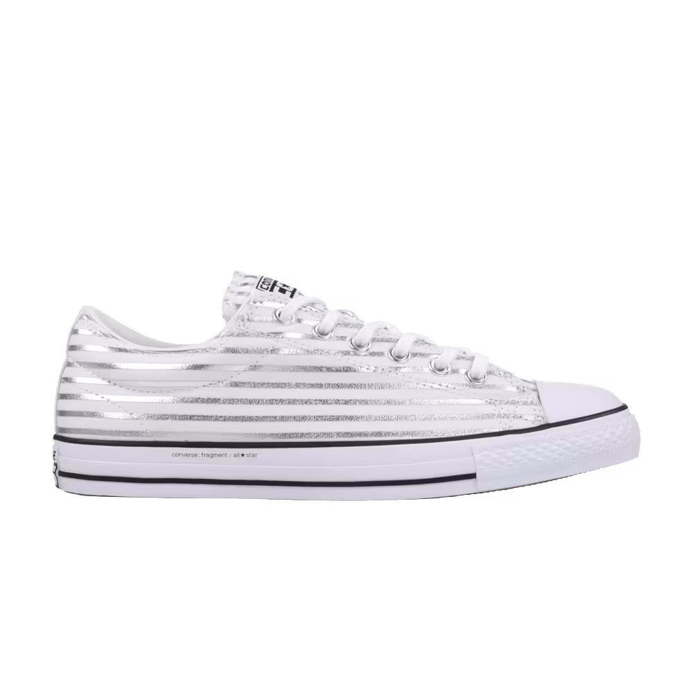 Fragment Design x Converse Chuck Taylor All Star Low Silver Stripe