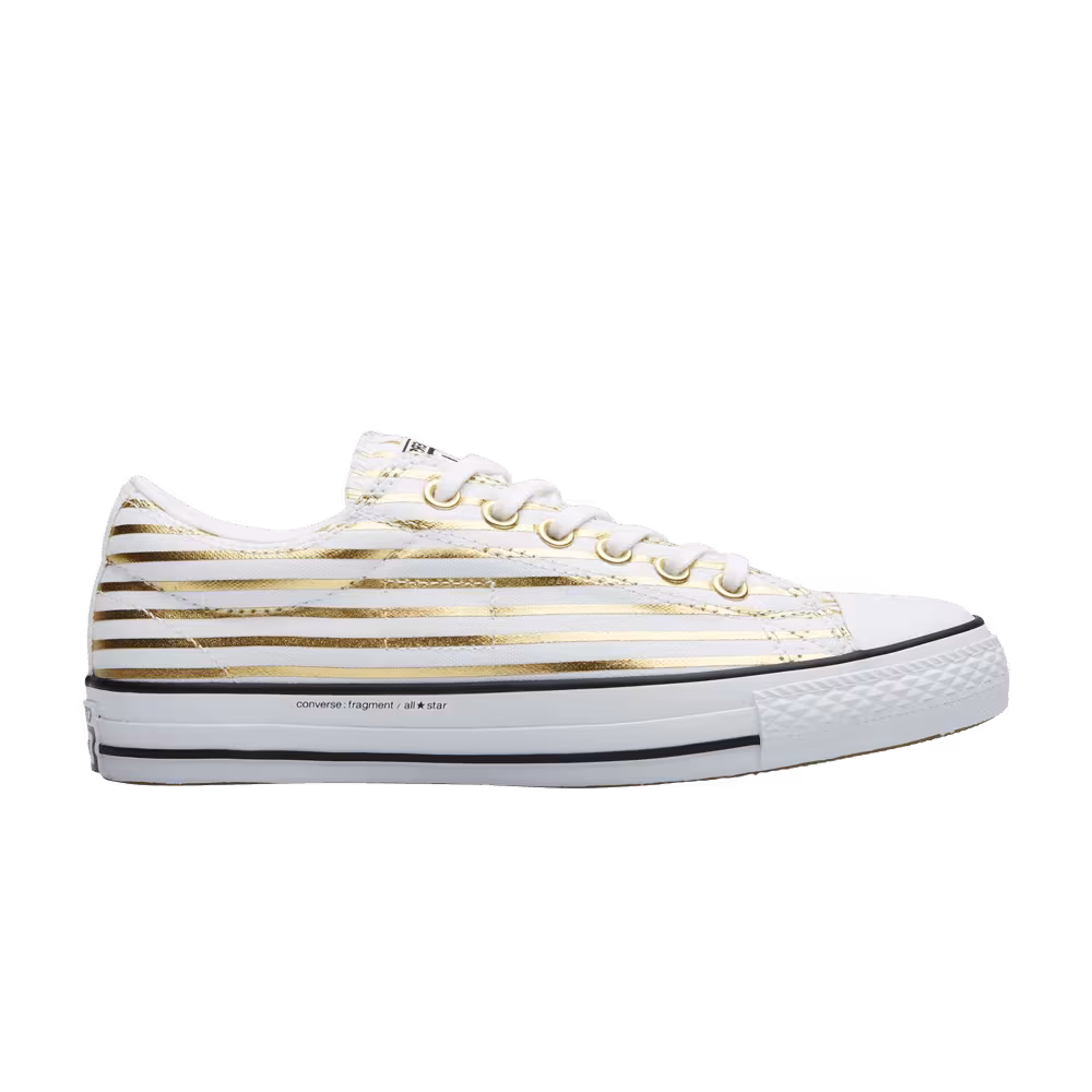 Fragment Design x Converse Chuck Taylor All Star Low Gold Stripe