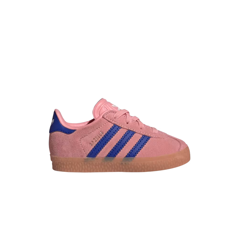 Adidas Gazelle Comfort Closure EL I Semi Pink Spark Lucid Blue