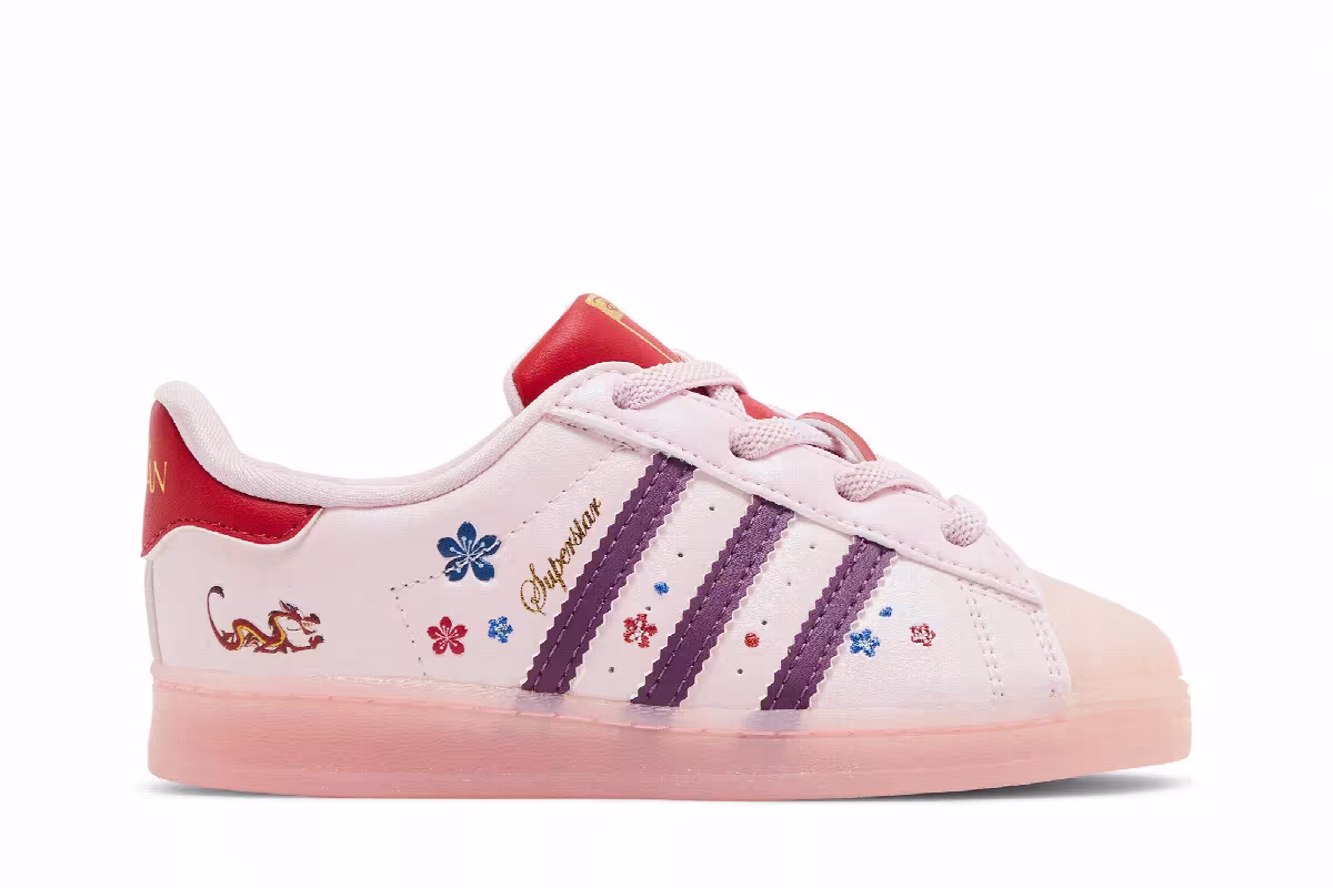 Disney x adidas Superstar EL I Mushu, view 2