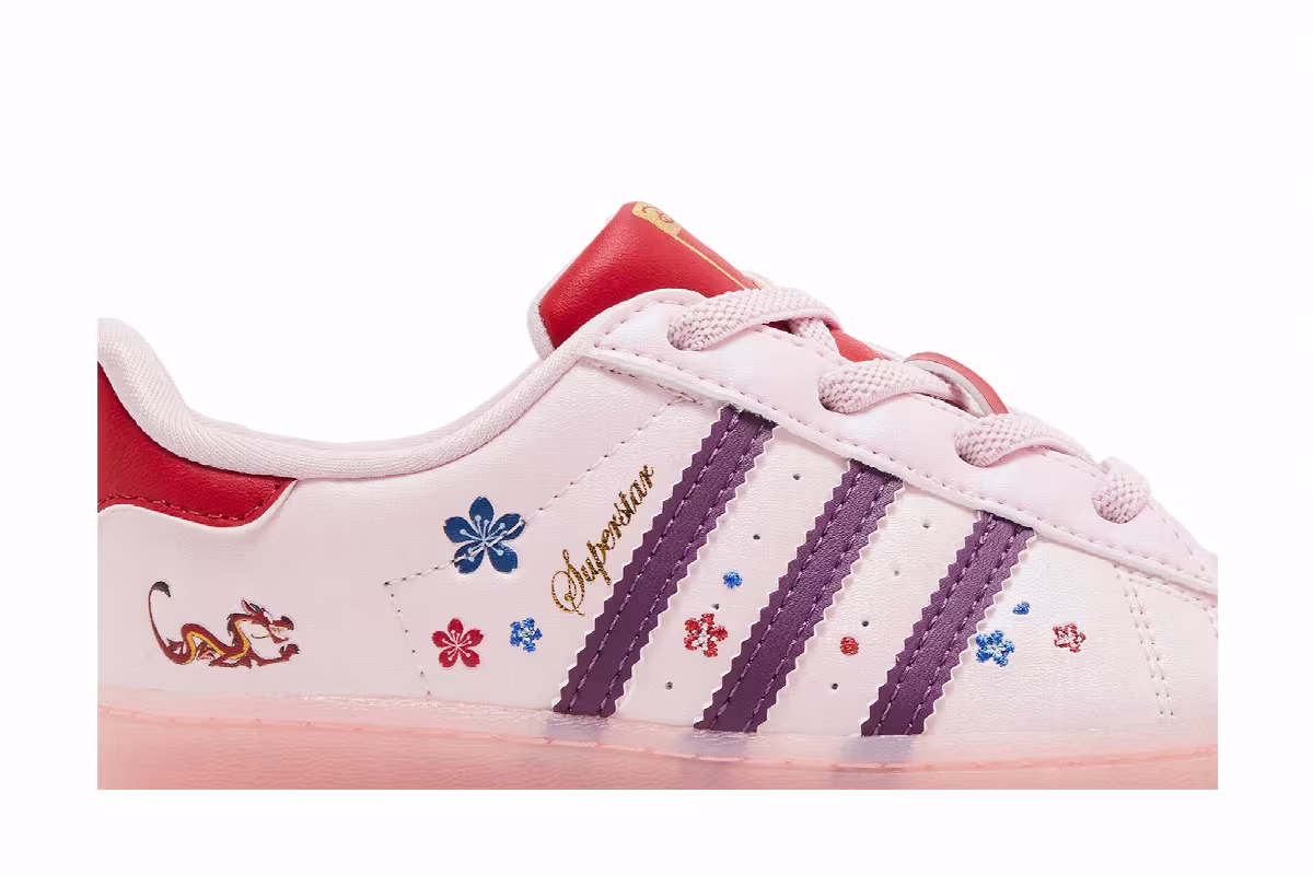 Disney x adidas Superstar EL I Mushu, view 3