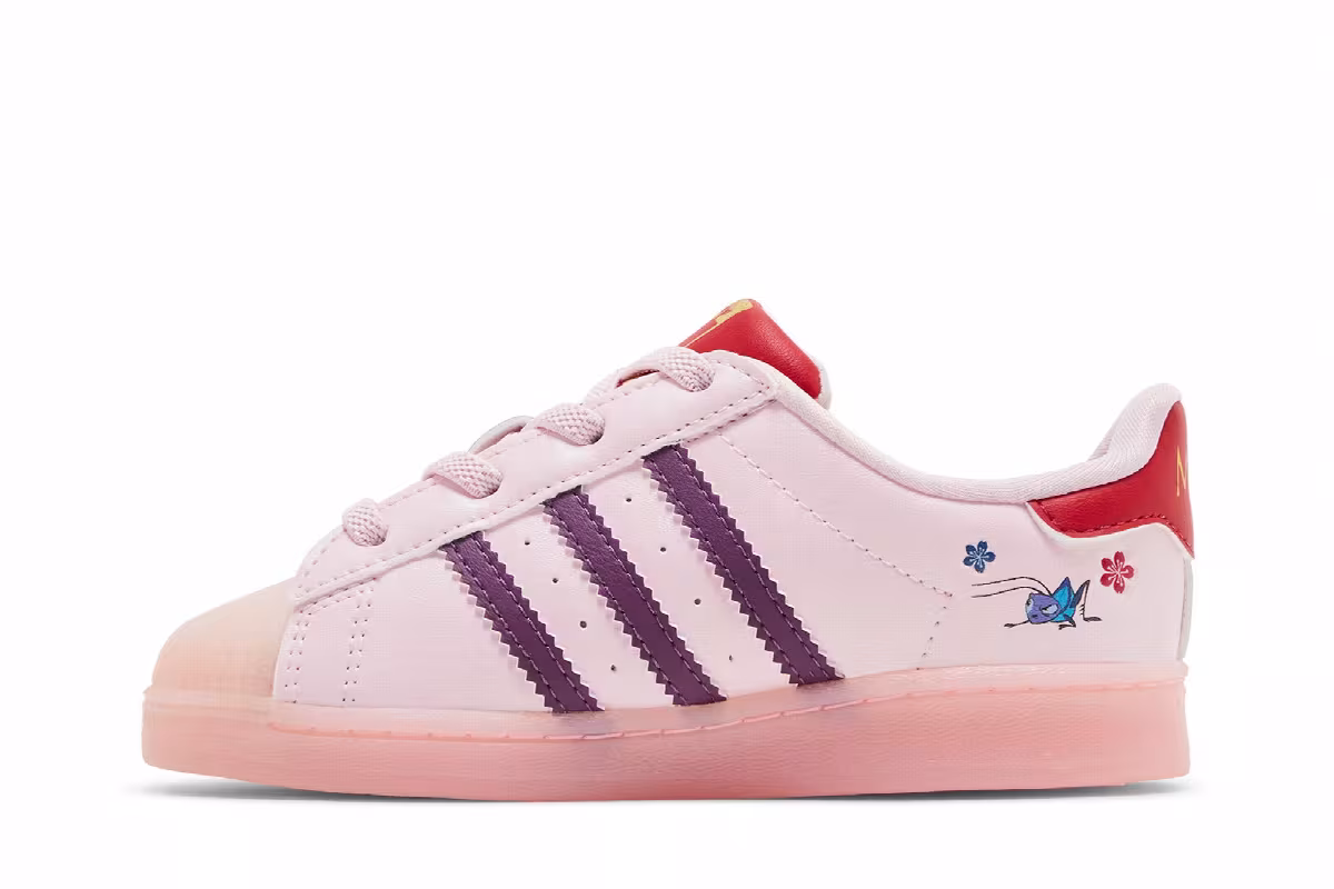 Disney x adidas Superstar EL I Mushu, view 4