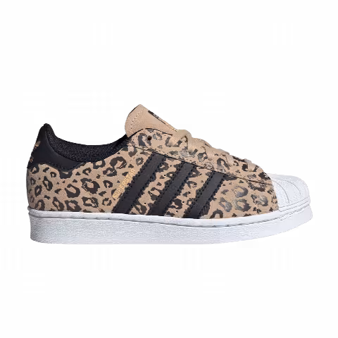 Adidas Superstar J 'Leaopard - Magic Beige'