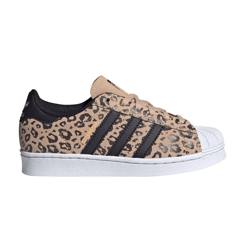 Adidas Superstar J Leaopard - Magic Beige