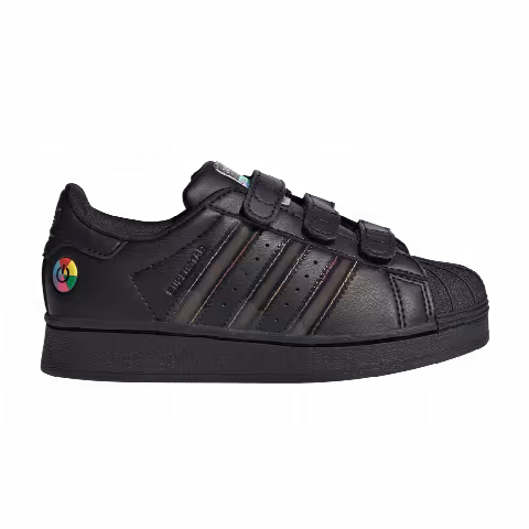 Adidas Superstar Comfort Closure C 'LED Lights Pack - Triple Black'