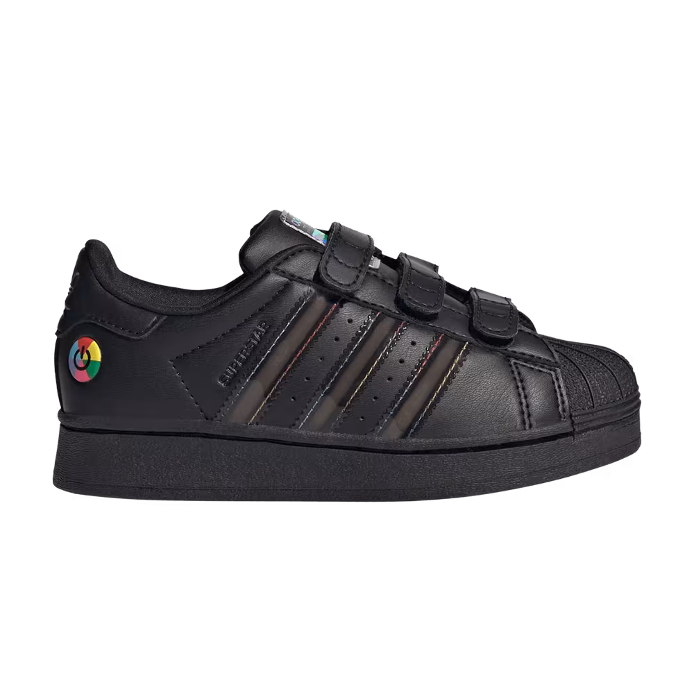 Adidas Superstar Comfort Closure C LED Lights Pack - Triple Black