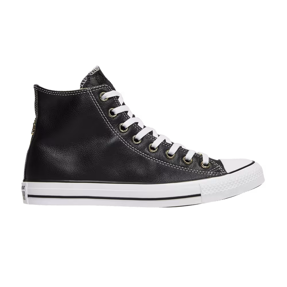 Chrome Hearts x Converse Chuck Taylor All Star Leather High Black