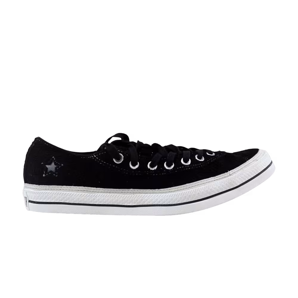 Number (N)ine x Converse Chuck Taylor All Star Asymetrical Ox Black