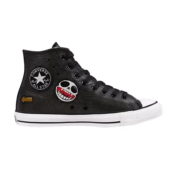 Gorillaz x Converse Chuck Taylor All Star Leather Motorcycle Hi Black