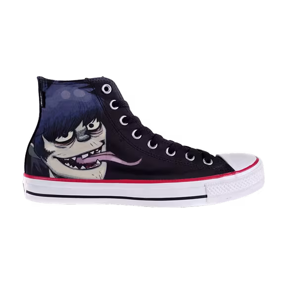 Gorillaz x Converse Chuck Taylor All Star Hi Top Gorillaz Murdoc