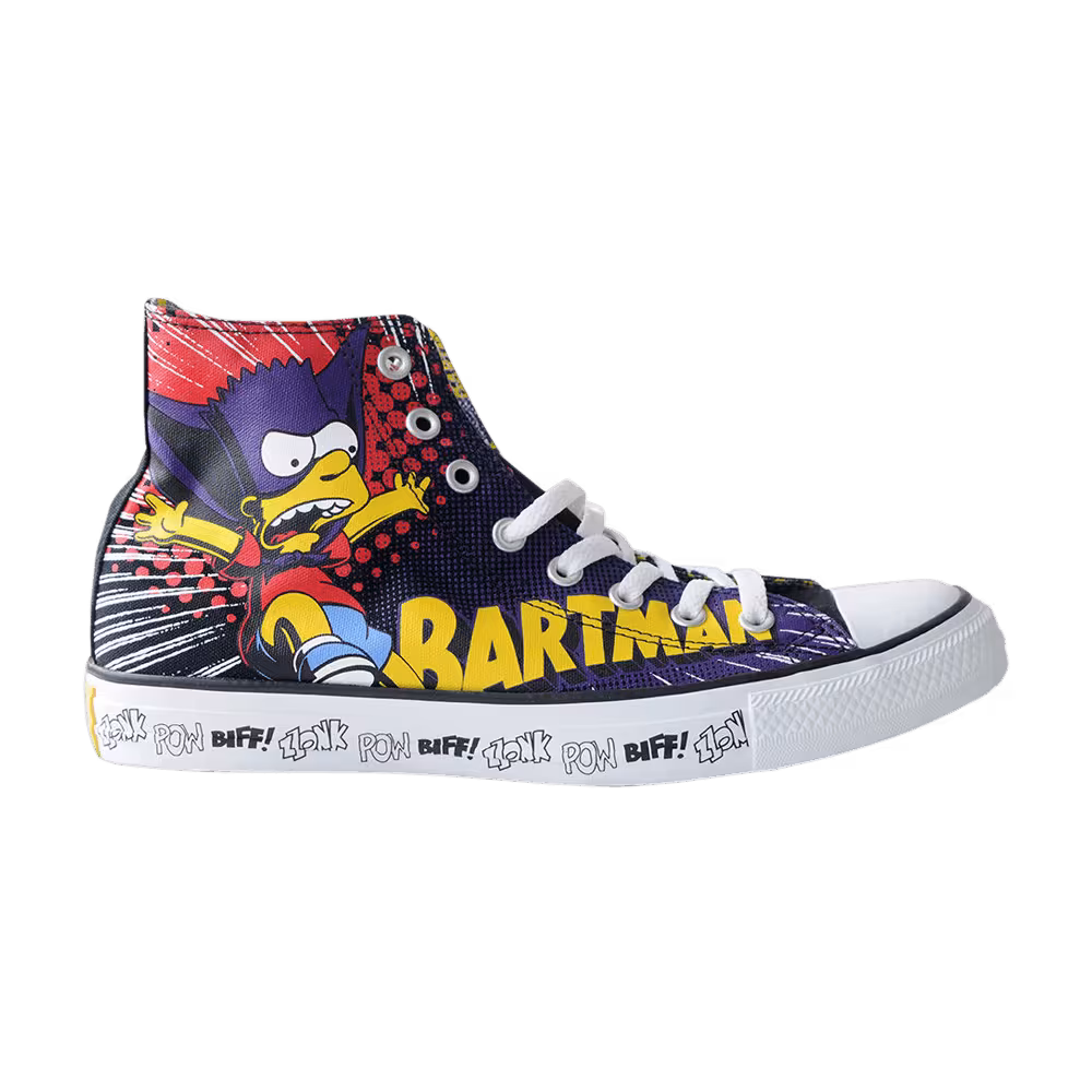 The Simpsons x Converse Chuck Taylor All Star High Bartman