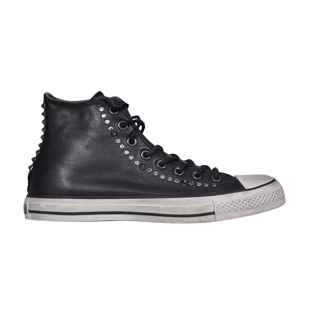 Converse Chuck Taylor All Star Studded Hi Black Off White