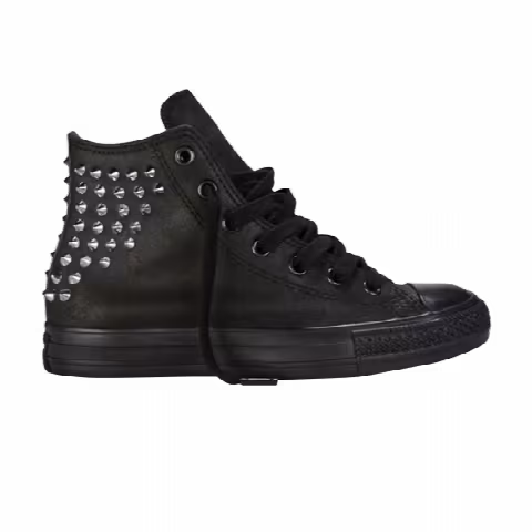 Converse Chuck Taylor All Star Leather Collar Studs Hi 'Phantom Black'