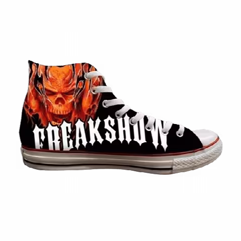 Freakshow Choppers x Converse Chuck Taylor All Star Hi 'Flames'