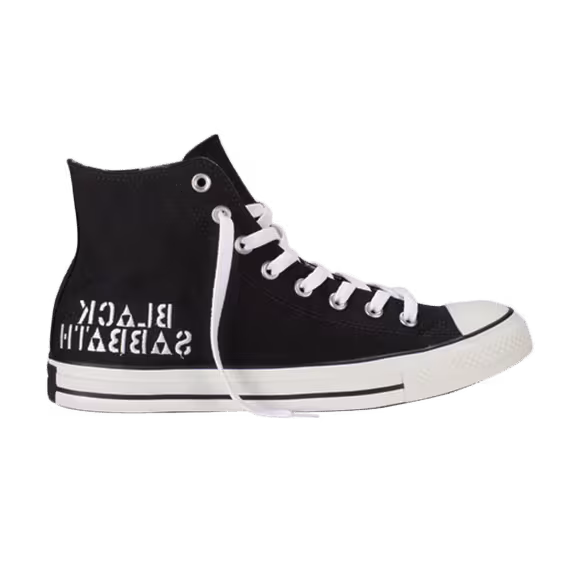 Black Sabbath x Converse Chuck Taylor All Star Hi Black