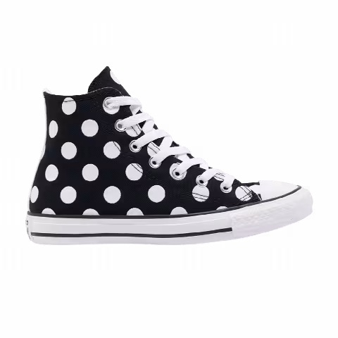 Converse Chuck Taylor All Star High 'Glitter Shine Polkadot - Black'