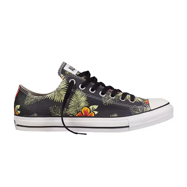 Converse Chuck Taylor All Star Ox Hawaiian Print Black Green