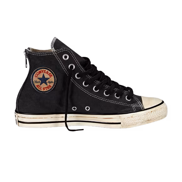 Converse Chuck Taylor All Star Back Zip Hi Black