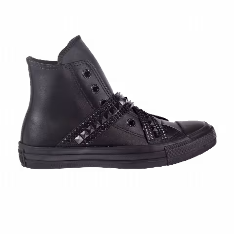 Converse Wmns Chuck Taylor All Star Punk Strap Hi 'Triple Black'