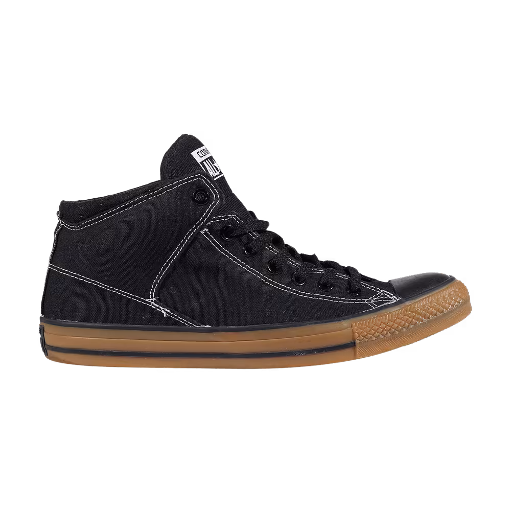 Converse Chuck Taylor All Star Street Mid Black Gum