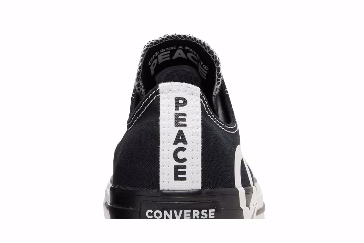 Converse Chuck Taylor All Star Low Seek Peace Logo, view 8