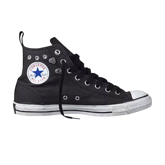 Converse Chuck Taylor All Star Eyelet Destroyed Material Hi Black