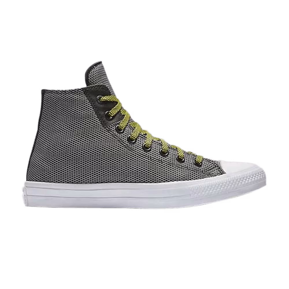 Converse Chuck Taylor All Star 2 Woven Hi Black White Yellow