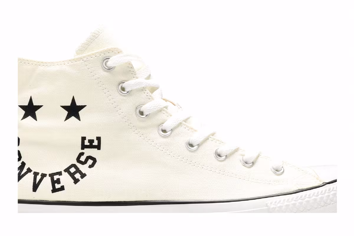 Converse Chuck Taylor All Star High Smiley - Egret, view 3