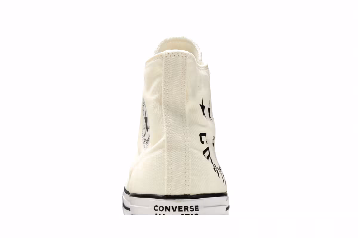 Converse Chuck Taylor All Star High Smiley - Egret, view 8