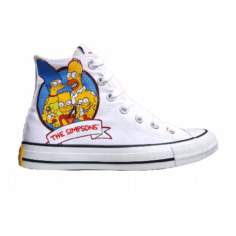 The Simpsons x Converse Chuck Taylor All Star High '25th Anniversary - Family Portrait'
