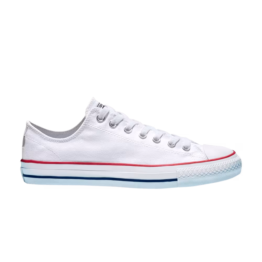 Converse Chuck Taylor All Star Pro Low White Red Insignia