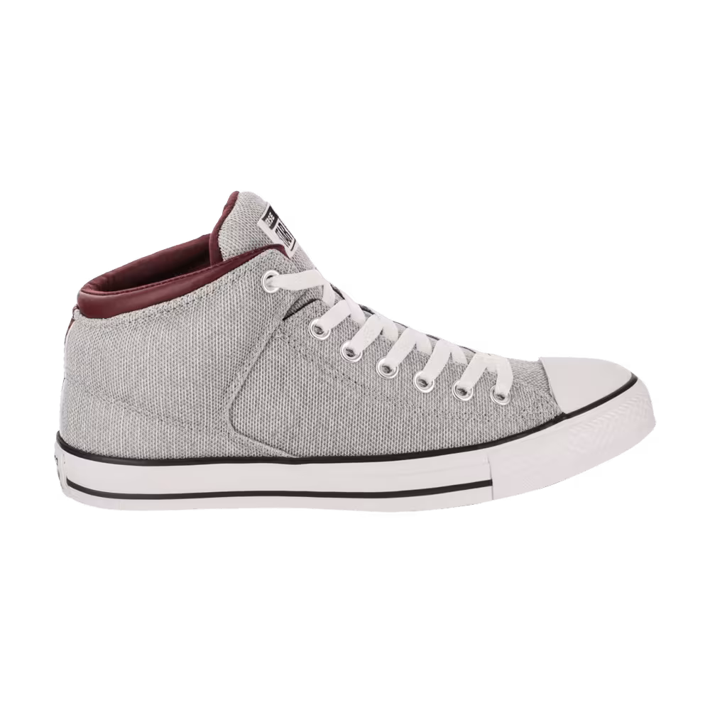 Converse Chuck Taylor All Star High Street High Grey Dark Burgundy