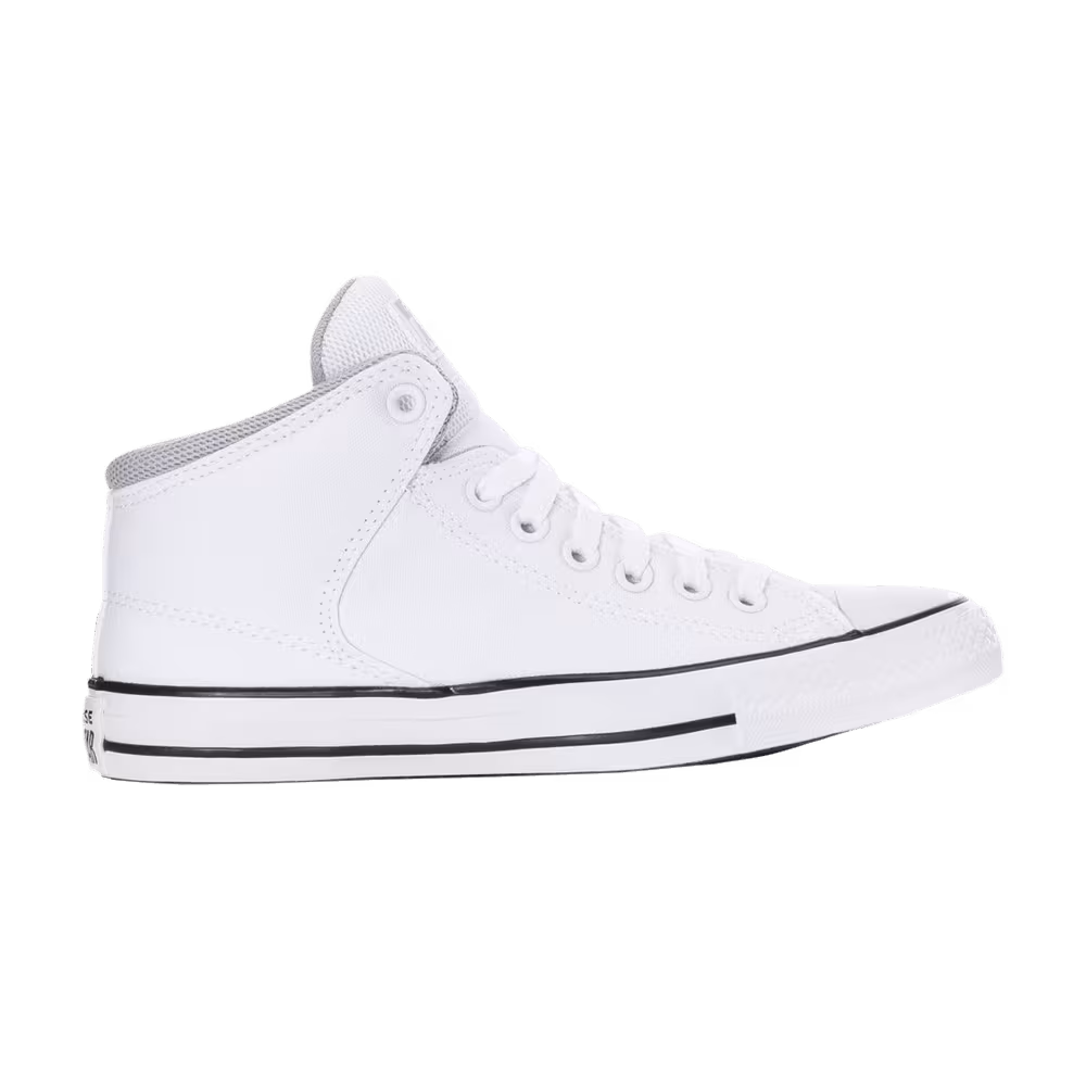 Converse Chuck Taylor All Star Street Mid White Wolf Grey