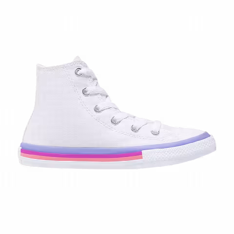Converse Chuck Taylor All Star High 'Striped Midsole - White Twilight Pulse'
