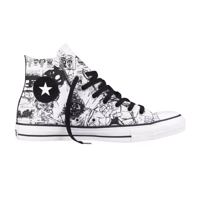 Gorillaz x Converse Chuck Taylor All Star Hi Patches