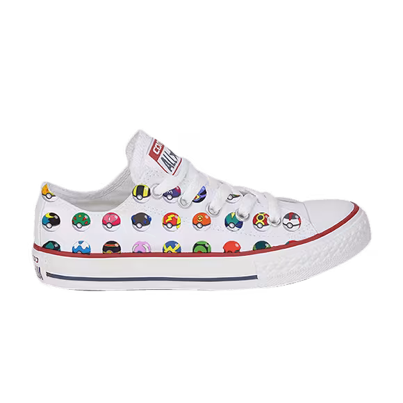 Converse Chuck Taylor All Star Ox Pokemon Dots