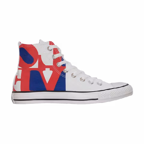 Robert Indiana x Converse Chuck Taylor All Star Hi 'Love'